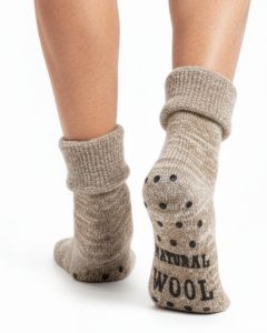 Topsocks huissokken Luxury Wool ABS