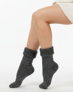Topsocks Wollen Dames Huissokken met Anti-slip