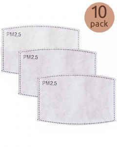 PM2.5 filters voor mondkapjes 10-pack